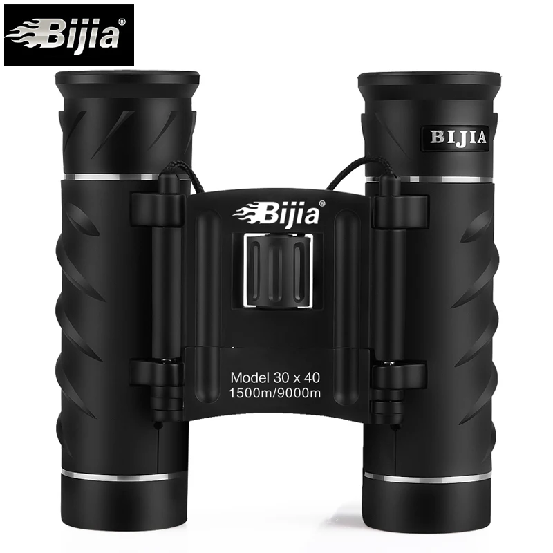 

BIJIA 30x40 mini folding binoculars pocket telescope waterproof opera glasses for bird watching hunting