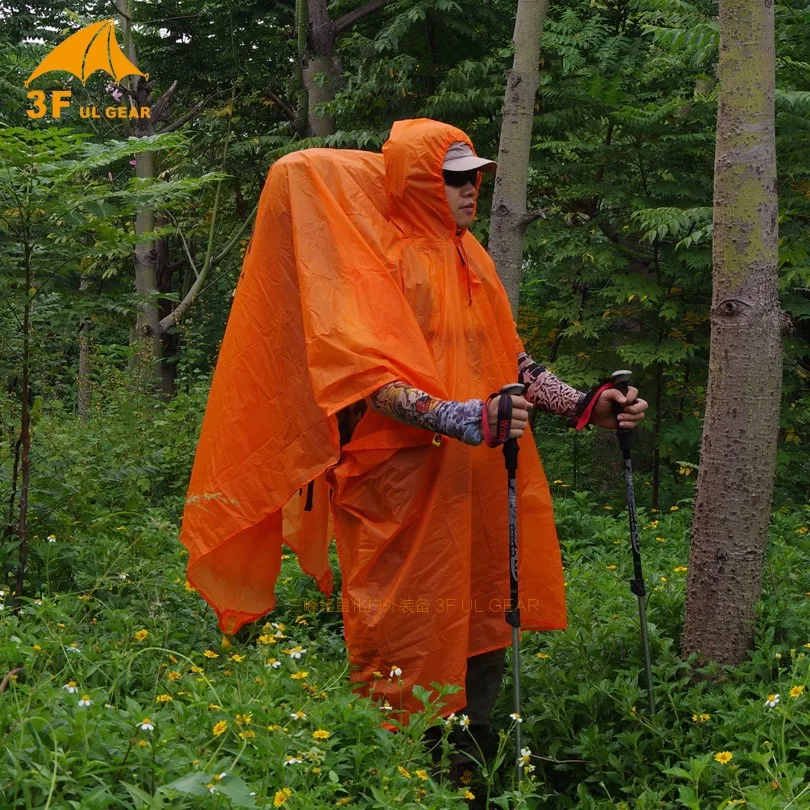 3F UL GEAR Single Person Ultralight Hiking Cycling Raincoat Outdoor Awning Camping Mini Tarp Sun 3F UL GEAR Single Person Ultralight Hiking Cycling Raincoat Outdoor Awning Camping Mini Tarp Sun