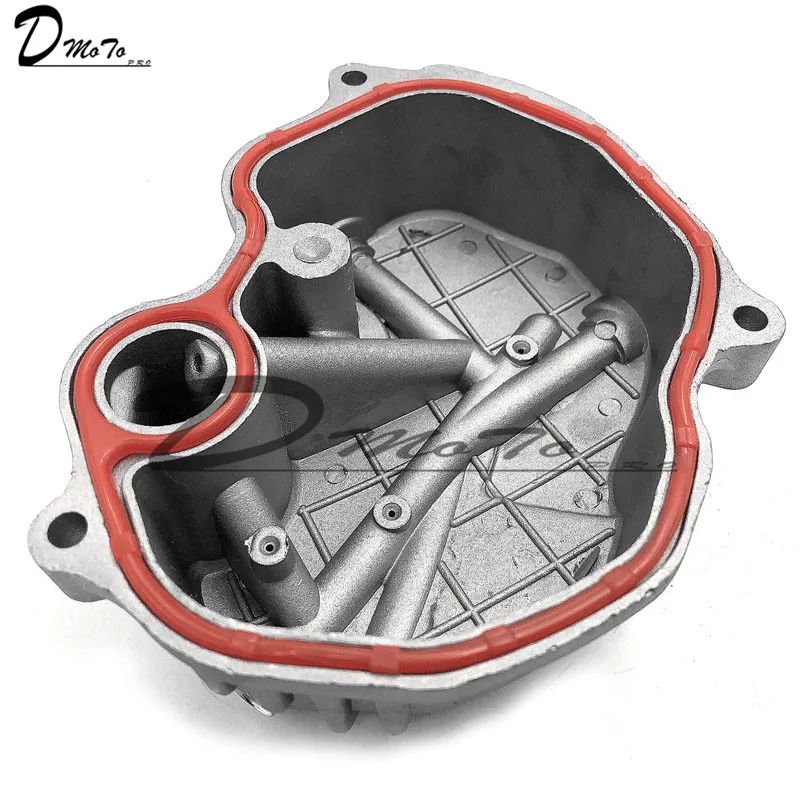 Oil Cooler Radiator and Engine Head Connection Cover For Refit Dirt Pit Bike Motorcycle High Performance Engine Parts