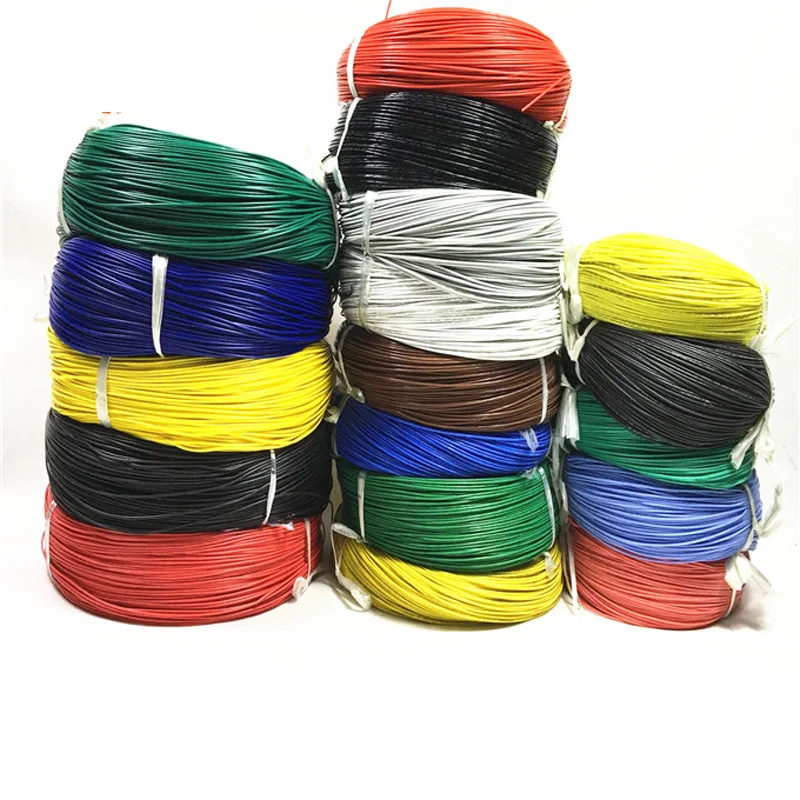 300 meters Silicon Wire 22AWG 24AWG 26AWG Heatproof Soft Silicone Silica Gel Wire Connect Cable