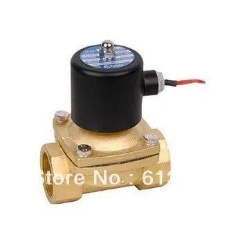 

Copper Coil 2 Way Valves 11/2" Water Air Fuel Solenoid Valve N/C Model 2W400-40 2W-400-40