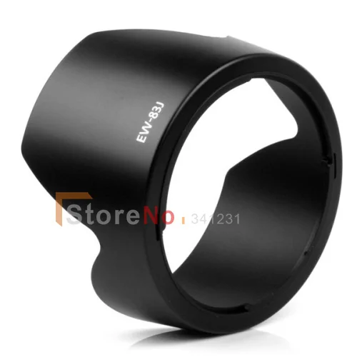 2PCS camera lens hood EW 83J ew-83j Petal Buckle lens hood for Canon EF-S 17-55mm