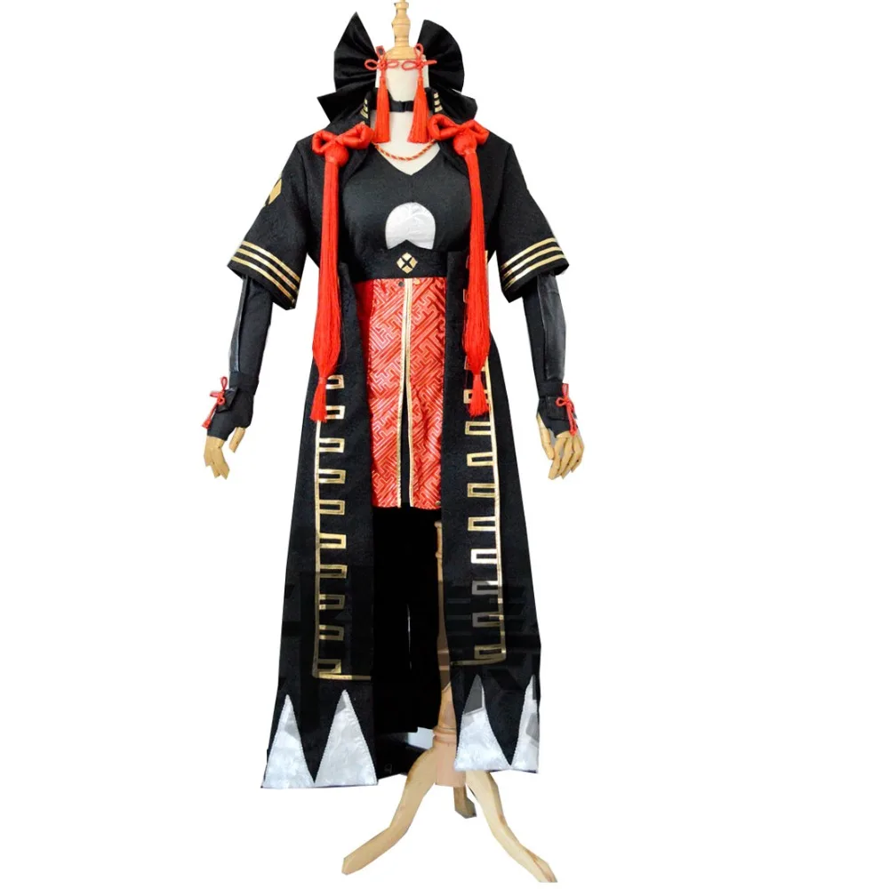 2018 Japanese Anime Fate Grand Order Okita Souji Cosplay Costumes Women Outfit Full Suit Halloween Party Costumes