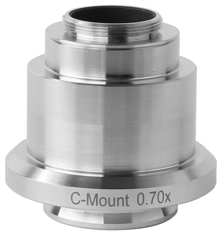 Imagem -04 - Microscópio Trinocular c Montagem 0.35x 0.5x 0.7x 0.8x 1x 1.2x 1.5x 2.25x c Adaptador de Câmera de Montagem Compatível para Microscópio Leica
