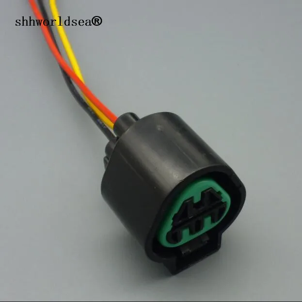 shhworldsea  5/10/30/50/100sets 3 pin 2.2mm car waterproof cable wiring harness female connector plug PB625-03027