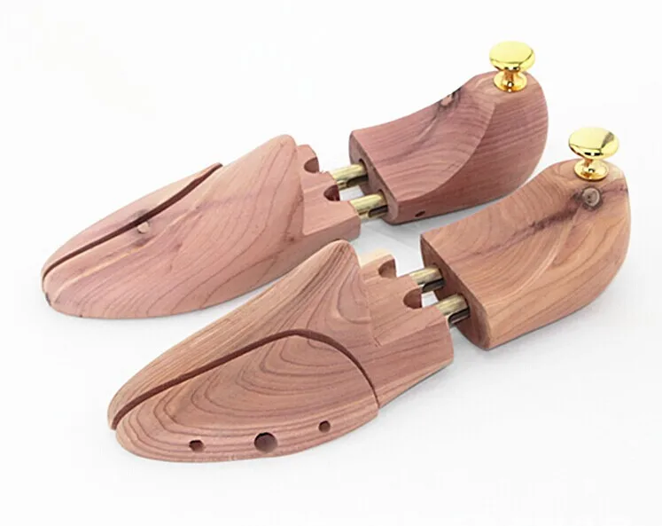 1PAIR High wooden Shoe Trees Stretcher,Natural Cedar From New Zealand deodorizing function wood craft W0010