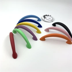 LCH Top Quality Rainbow Color Zinc Alloy Cabinet Knobs for Kids/ Children Room Candy Handle Surface Treatment