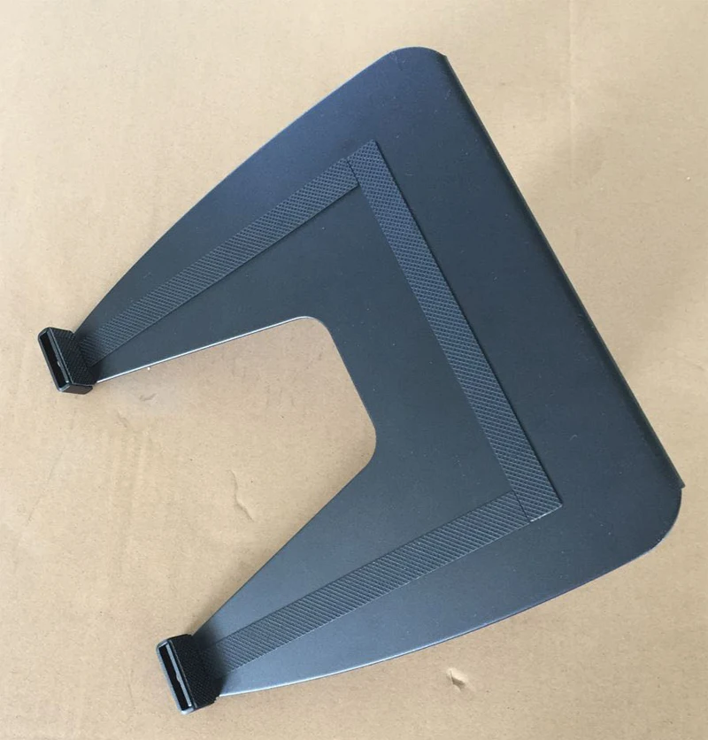 XSJ8010 10-17 Inci Laptop Tray Fit VESA 75*75Mm dan 100*100Mm Laptop Support Holder Hitam Perak Abu-abu