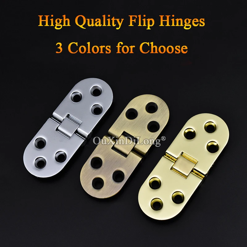 Brand New 20PCS/LOT Zinc Alloy Table Flap Hinges Hidden Folding Table/Dining Table/Round Table Flip Hinges Furniture Hardware