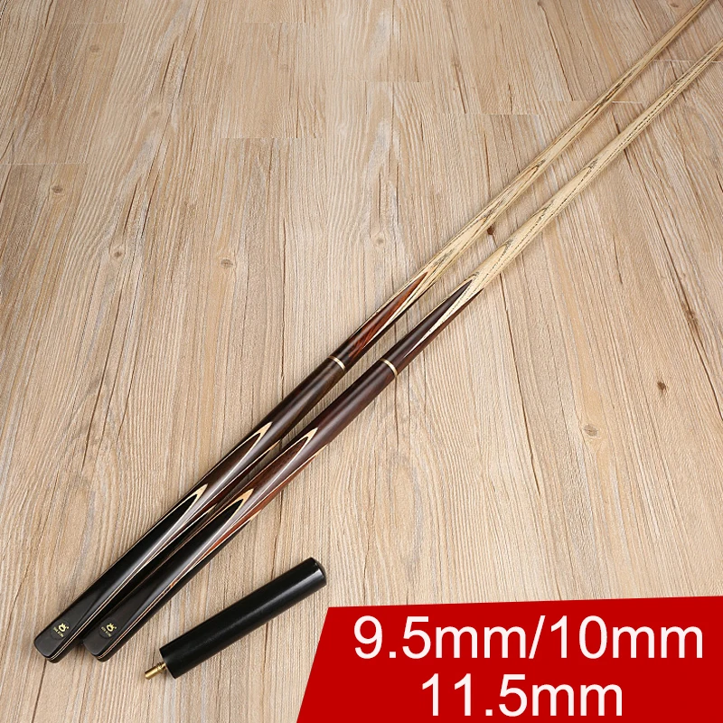 2020 Omin Handmade 3 4 kij do snookera s 9.5mm/10mm/11.5mm końcówka kij do snookera Case Set Ash Shaft China