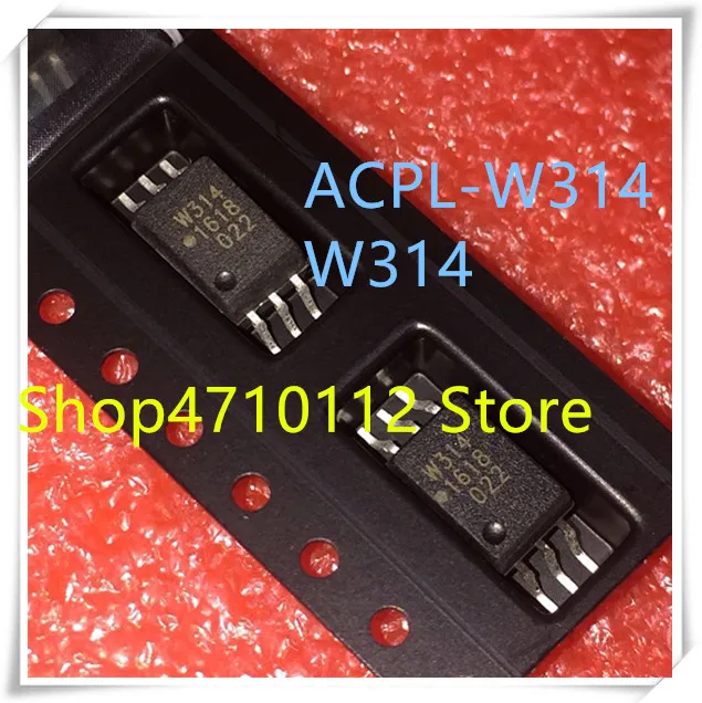 

NEW 10PCS/LOT W314 ACPL-W314 W314V SOP-6 IC