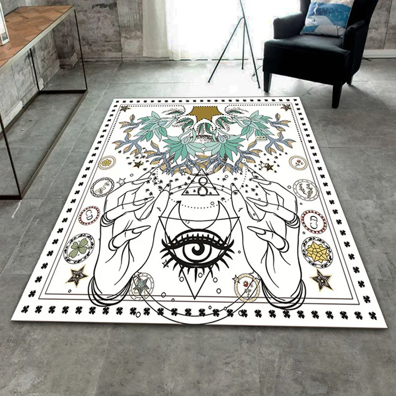 

Fashion Tide brand area rugs for living room cloakroom Personality Creative carpet bedside Floor mat/Carpets can custom size