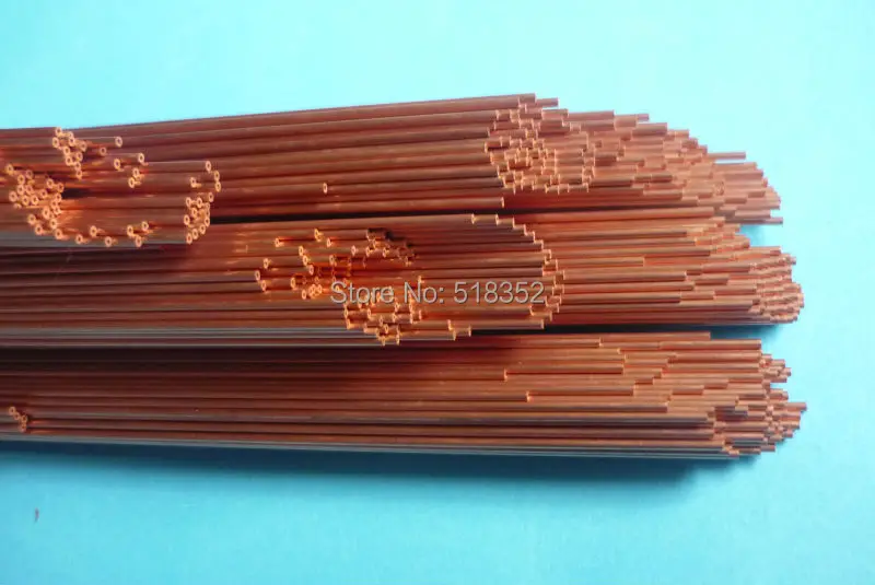 

1.9mmx500mm Single Hole Ziyang Copper Electrode Tube for EDM Drilling Machines