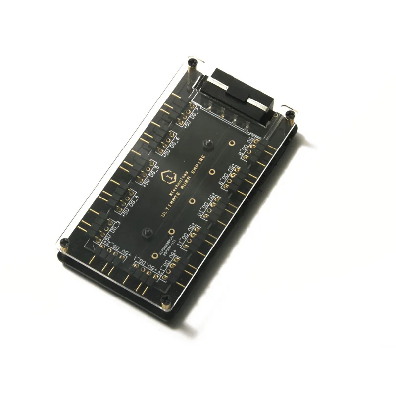 RGB Fan Controller For ASUS AURA 5V 3 Pin RGB Hub SYNC Splitter 3Pin Header Motherboard Fan Magic Synchronous Fan Controller PC