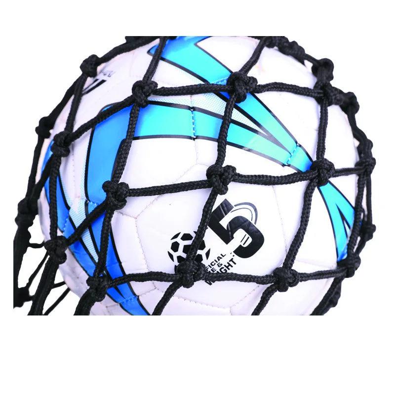 Durable Nylon Net Basketball Tragen Tasche Portable Mesh Fadenkreuz Lagerung Tasche Für Volleyball Basketball Fußball Fußball Hohe Qualität