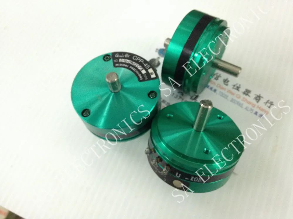 

[[BELLA]Used Japanese CPP-45B 10K dual-axis conductive plastic potentiometer shaft 6MM--1PCS