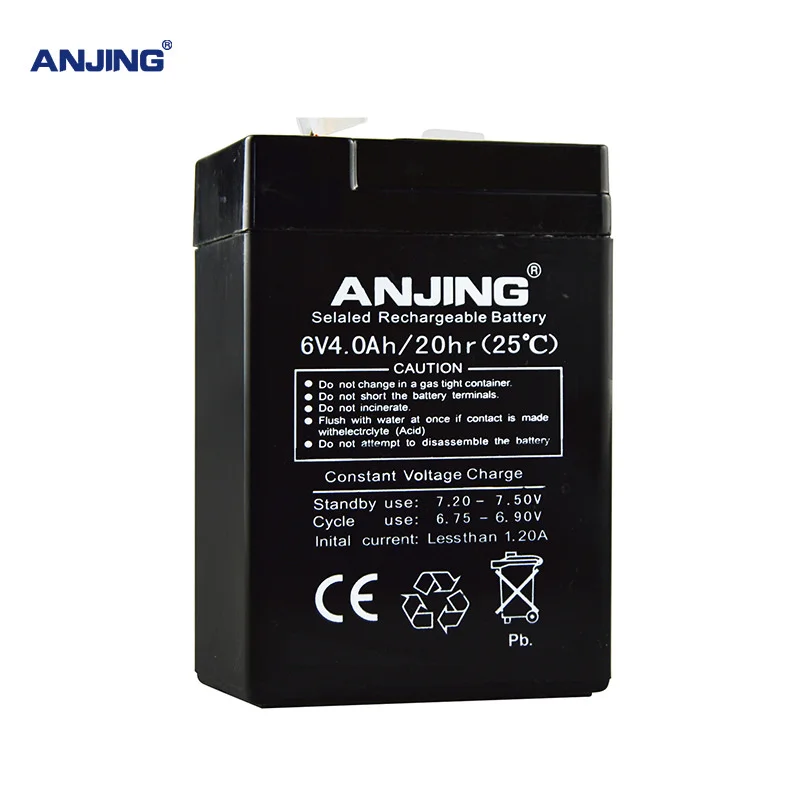 Bateria 6v, 4ah, 6v4ah, para luz de emergência, alimentação reserva, led, brinquedo, carro, chumbo-ácido, acumulador, substituição, manutenção