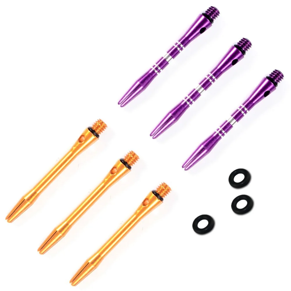 Cuesoul profissional 16g 85% tungstênio ponta macia dardos com laranja & eixos de alumínio roxo