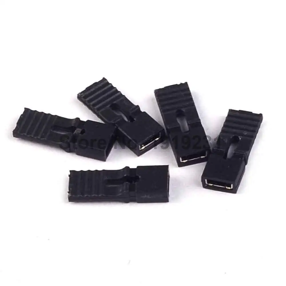 100PCS Lengthened 2.54mm Jumper Cap Short Circuit Cap Spacing 2.54mm