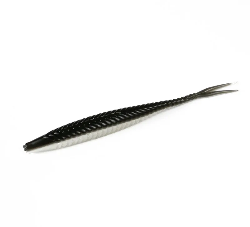 Fish WOW!® 3 Esche Morbide Da Pesca 8'' A Coda Riccia – Colore Arancione Per Persico E Spigola