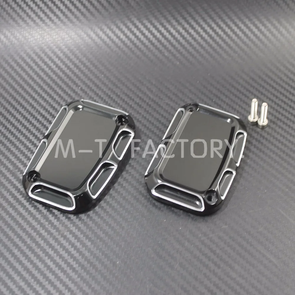 Motorcycle Brake Master Cylinder Cover For Harley Touring Road King Glide Ultra Street Electra Street Night Rod V-Rod 2006-2017 - Image 5