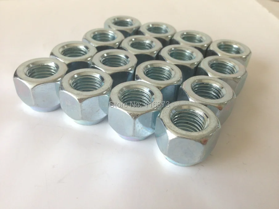 20 PCS OPEN END LUG NUTS BULGE ACORN 1/2\