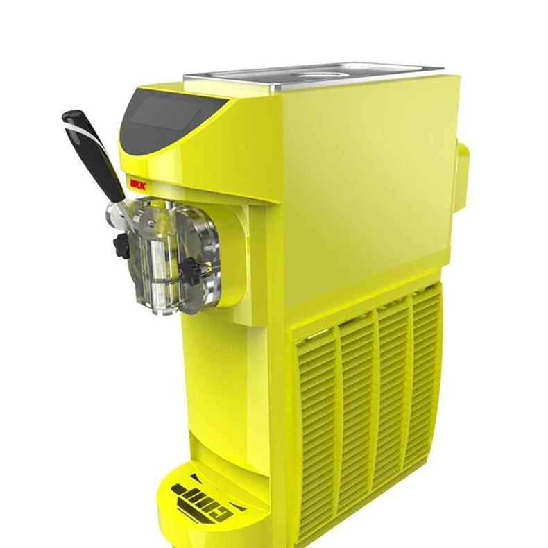 1PC MKK-4800 Photosynthetic Commercial Household Small Single Head Desktop Ice Cream Machine 500W Single Head Ice Cream Machine