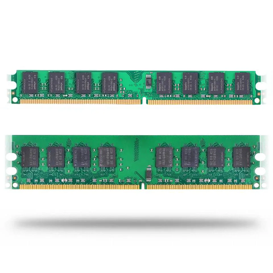 JZL Memoria PC2-6400 DDR2 800MHz / PC2 6400 DDR 2 800 MHz 1GB LC6 1.8V 240-PIN Non-ECC For Desktop PC Computer DIMM Memory RAM