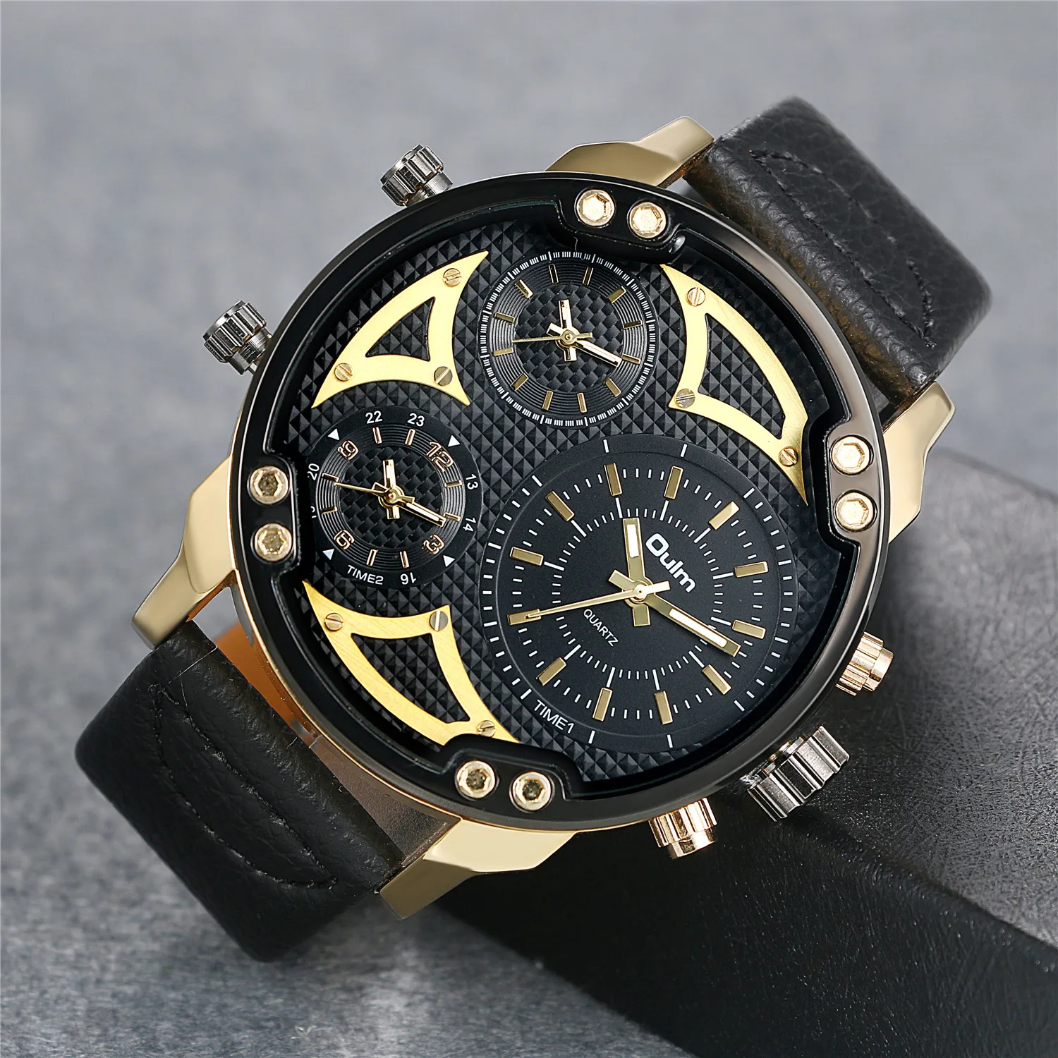 LANCARDO New Trendy & Fashion Men's Wrist Watches Alloy Relogio Masculino Leather Strap Watch Casual Montre Homme