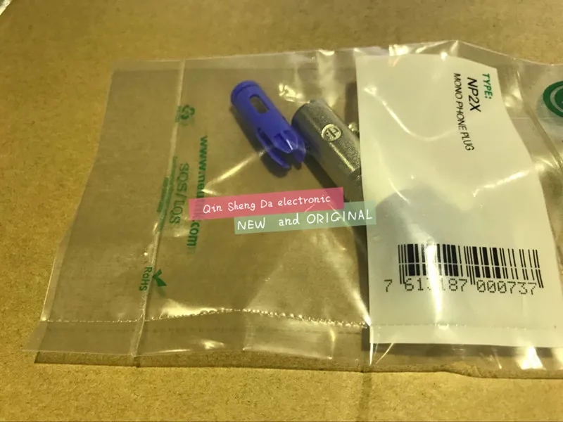 NP2X المهنية 2 القطب ستيريو جاك التوصيل ، 6.35 مللي متر ، 6.5 مللي متر ، جديد ، 10 قطعة