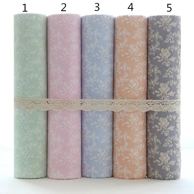 mylb 160CMx50CM retro flower vintage cotton fabric crafts material scrapbooking patchwork fabric dressmaking bedding sewing tiss