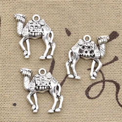 10pcs Charms Desert Camel 21x22mm Antique Silver Color Pendants DIY Necklace Crafts Making Findings Handmade Tibetan Jewelry