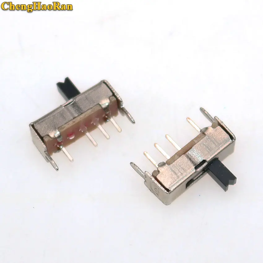 ChengHaoRan 1pcs SS13D07G4 3 Position SPDT 1P3T 6 Pin PCB Panel Mini Vertical Slide Switch