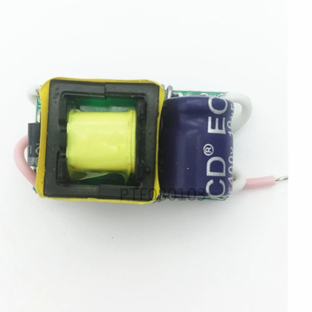 5pcs/lot 6-10 *1W LED driver, inside driver, 6w 7w 8w 9w 10w Driver, 85V-277V input, lamp transformer for DIY