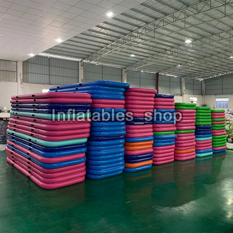 

3m Gymnastics Air Track Long Pink Cheap Outdoor Gymnastics Mat Inflatable Air Floor Tumble Track Airtrack