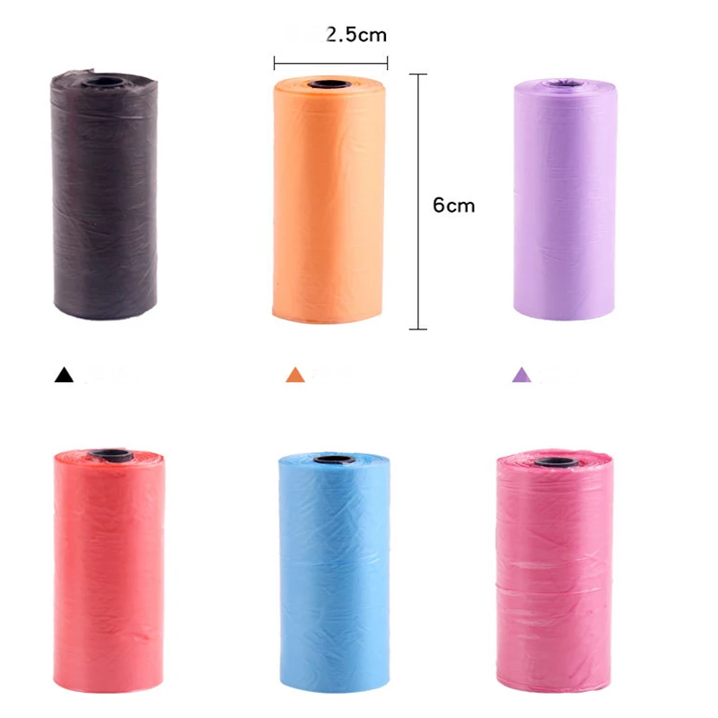 20 Rolls 300pcs/400pcs Dog Poop Bags Trash Garbage Bags For Cat Pets Waste Bag Collection Bag Outdoor litter Cleaning Supplies