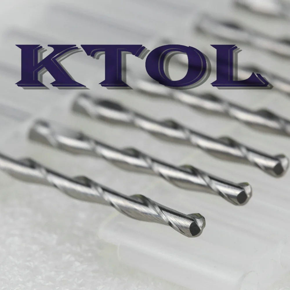 3.0*25MM 2 ขลุ่ยคาร์ไบด์End MillจมูกCNC Routerเครื่องตัดเครื่องมือ 3D Ball Endเครื่องตัดแกะสลักเครื่องมือ