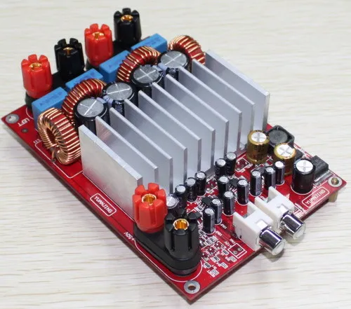 

300W+300W TAS5630+OPA1632DR amplifier board 2.0 high power digital audio amplifier board with nichicon capacitance