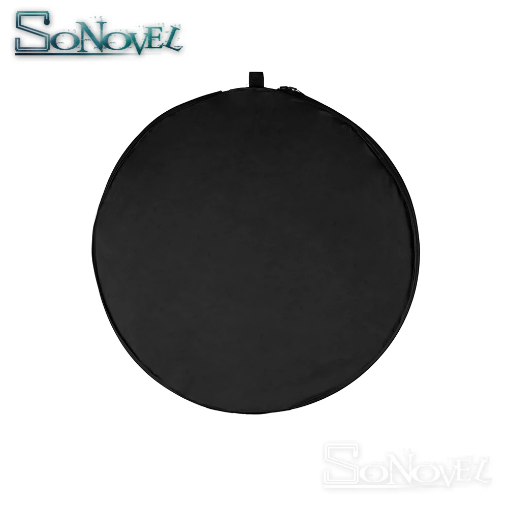 Réflecteur de photographie rond pliable Portable, 60CM 24 "5 en 1, sac de transport pour disque de Studio, accessoires de photographie