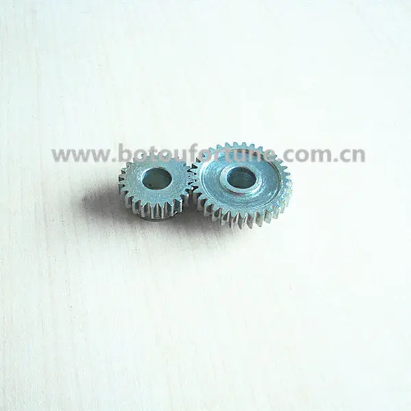 plastic double spur gear 1 Mod spur gear with 30 teeth for cnc machine 10pcs a pack