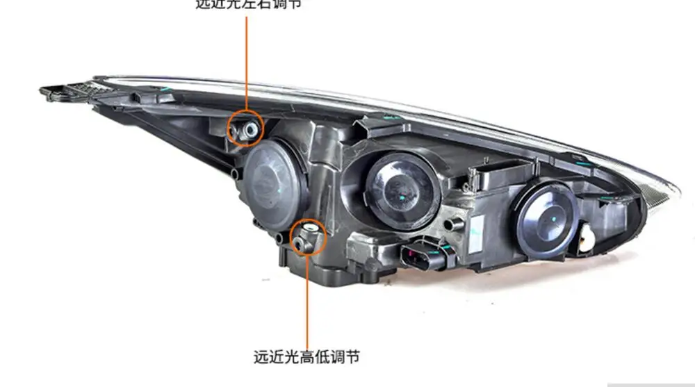 Video show 2pcs Car Styling Head Lamp for Focus Headlight 2015 2016 2017 y DRL Daytime Running Light Bi-Xenon HID Accessories