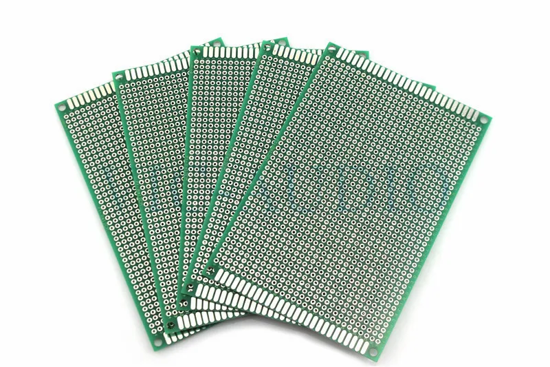 PCB Board Universal Board Double(Single) Faced Tin Plate 80mm*120mm*1.6mm 8*12CM Test Board 4PCS Free Shipping