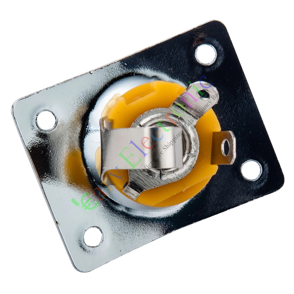 Sprzedaż hurtowa i detaliczna 20 pc srebrny kwadrat Jack gniazdo płyty, aby dopasować się do LP do gitar typu telecaster gitara elektryczna części darmowa wysyłka