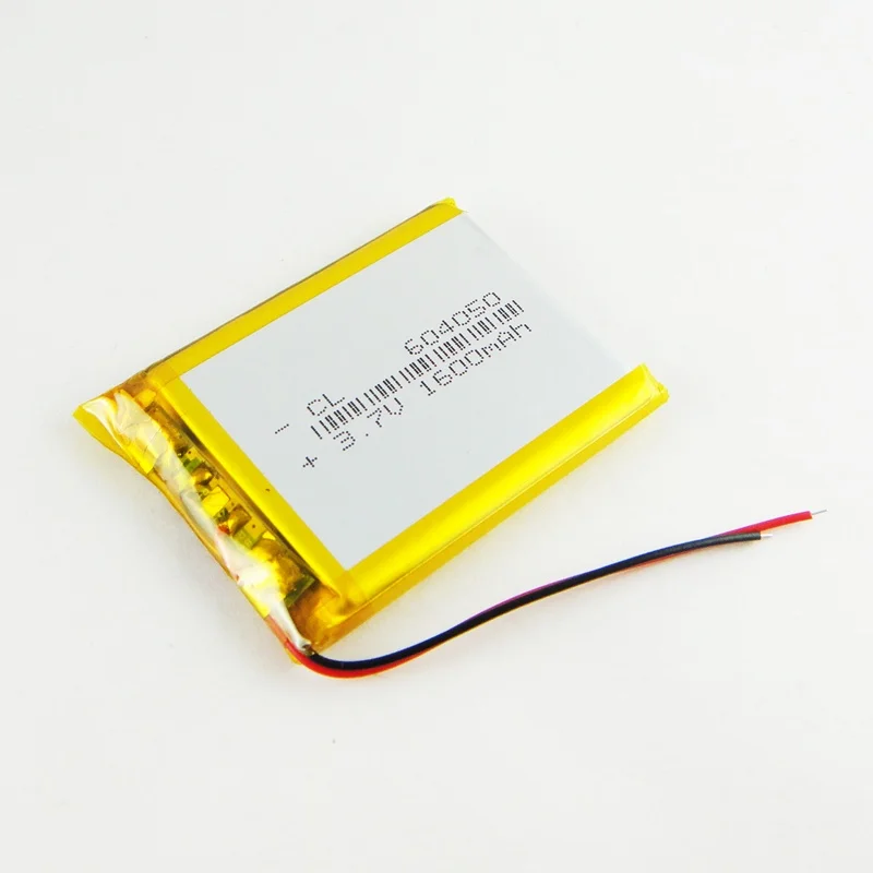 Brązowy E droga drogowa Y70 drogowego T71 baterii 604050 3.7 V bateria litowa 1600 MAH nawigator akumulator litowo-jonowy