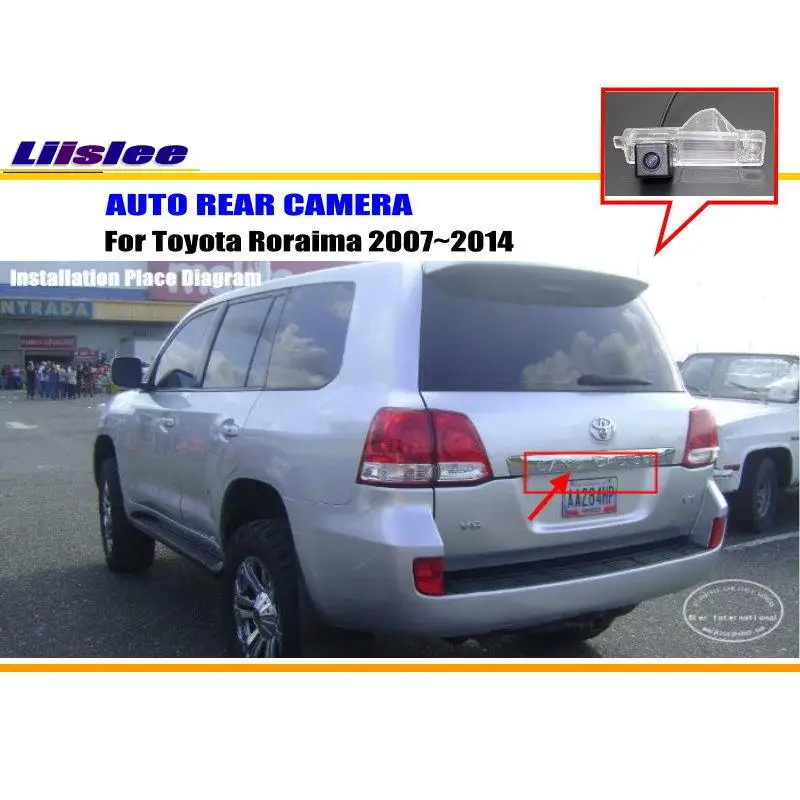 

For Toyota Roraima 2007-2014 Car Rear View Rearview Camera Backup Parking Back AUTO HD CCD CAM Accessories Kit