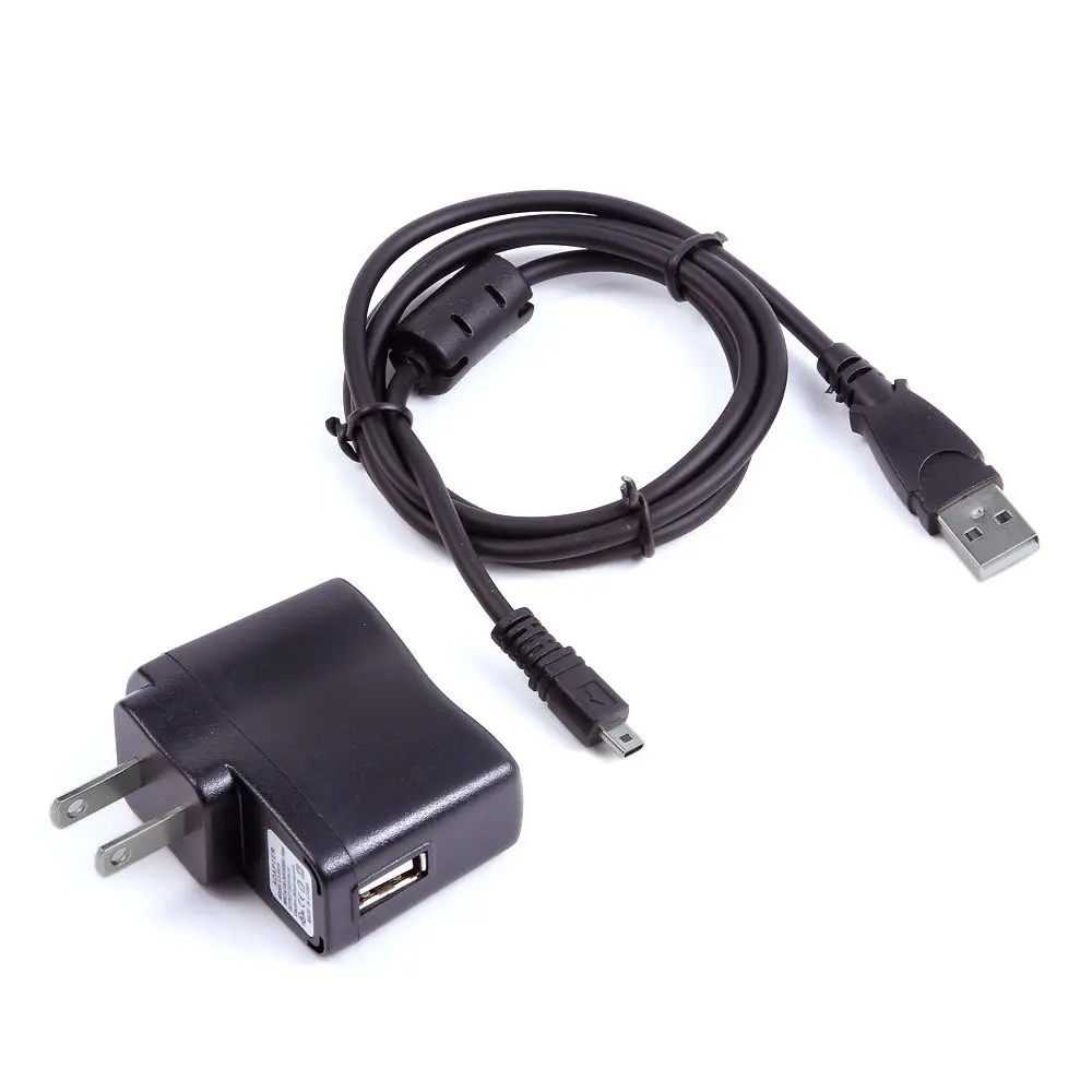 AC/DC Power Adapter Battery Charger USB Cord For Sony Cybershot DSC-W710 Camera