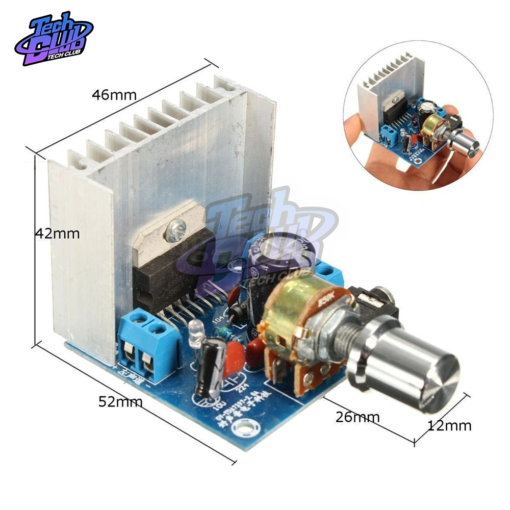 TDA7297 versione B scheda amplificatore DC 9-15V modulo amplificatore di potenza Audio digitale Stereo Dual Channel 15W + 15W Amplificador