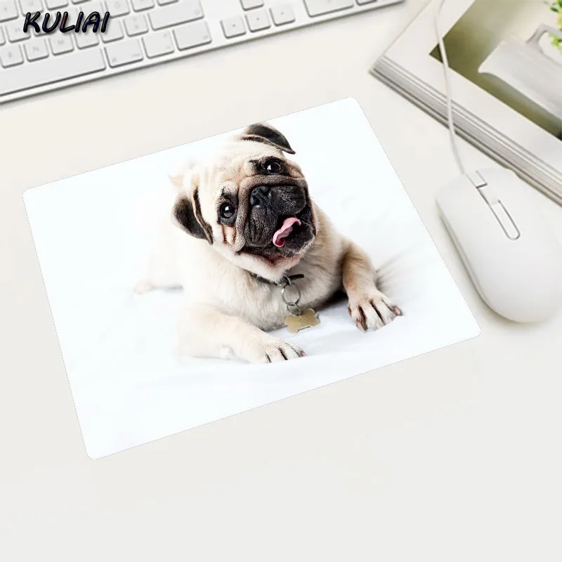 XGZ Naughty Puppy 22X18/25X20/29X25CM Various Size Optional Rubber Durable MousePad Notebook Cooler Mat Track Track Mouse Pad