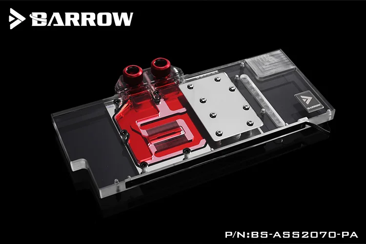 

Блок водяного охлаждения Barrow BS-ASS2070-PA для ASUS Rog Strix RTX 2070