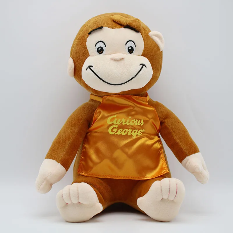 Curious George Kawaii Cute Plush Monkey Toys for Children 30cm